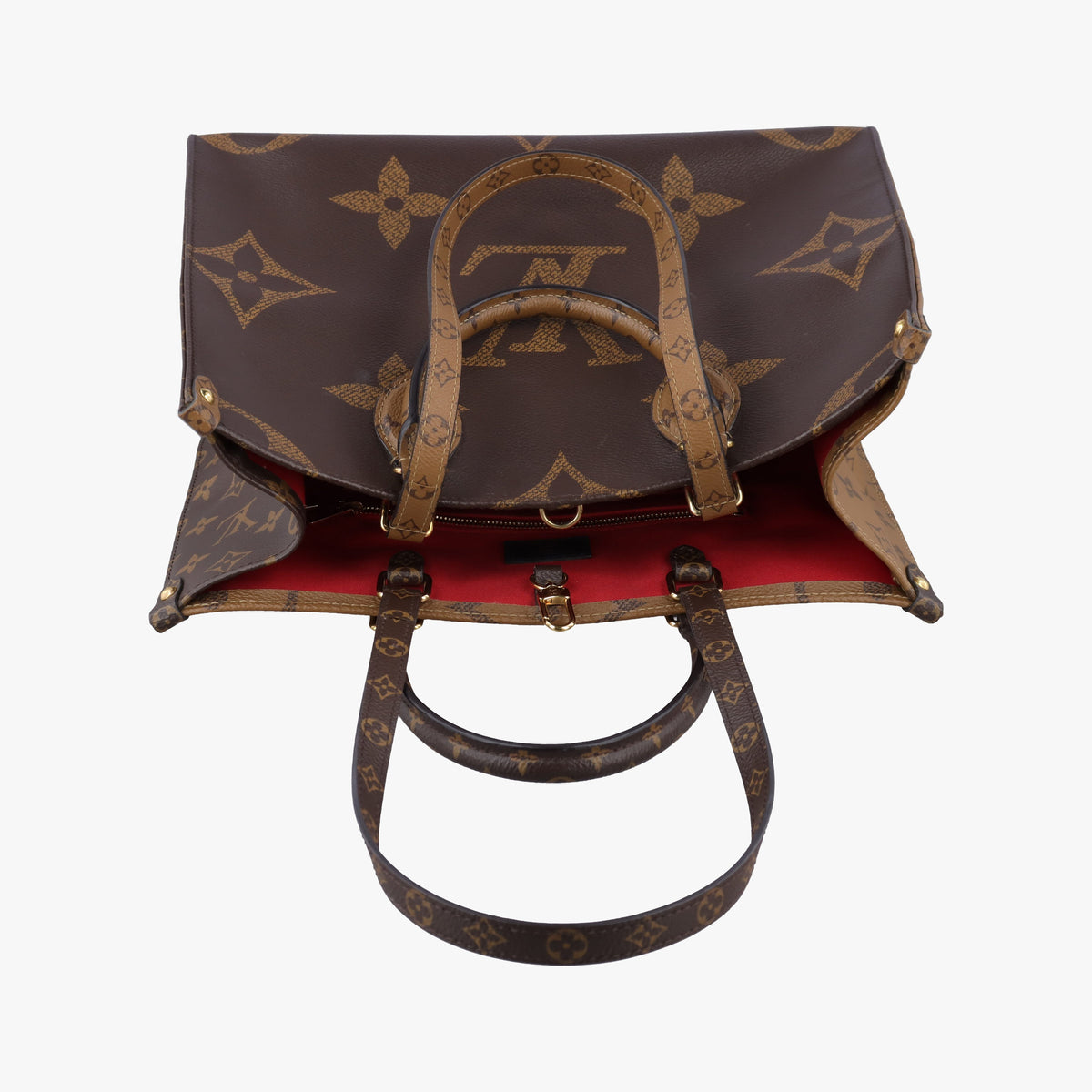 Pre-owned Louis Vuitton On the Go MM Monogram/Brown Monogram Canvas M45321 shoulderbag | stylenewstar