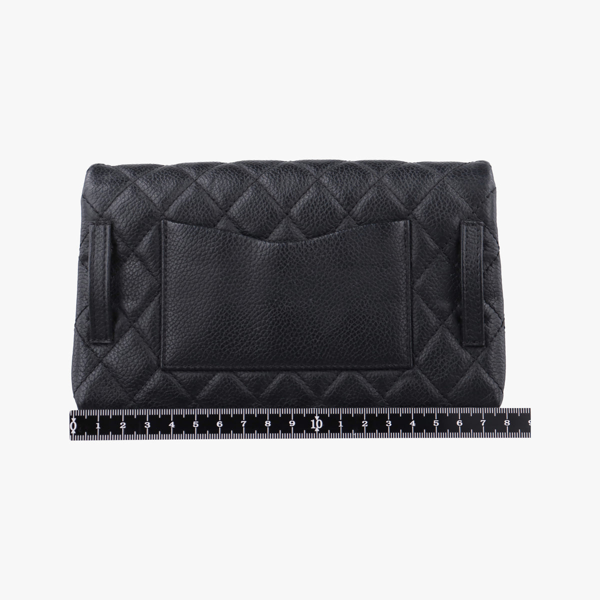 Secondhand Chanel Matelasse 2.55 Black pebbled U48753 bum bag/waist bag | stylenewstar