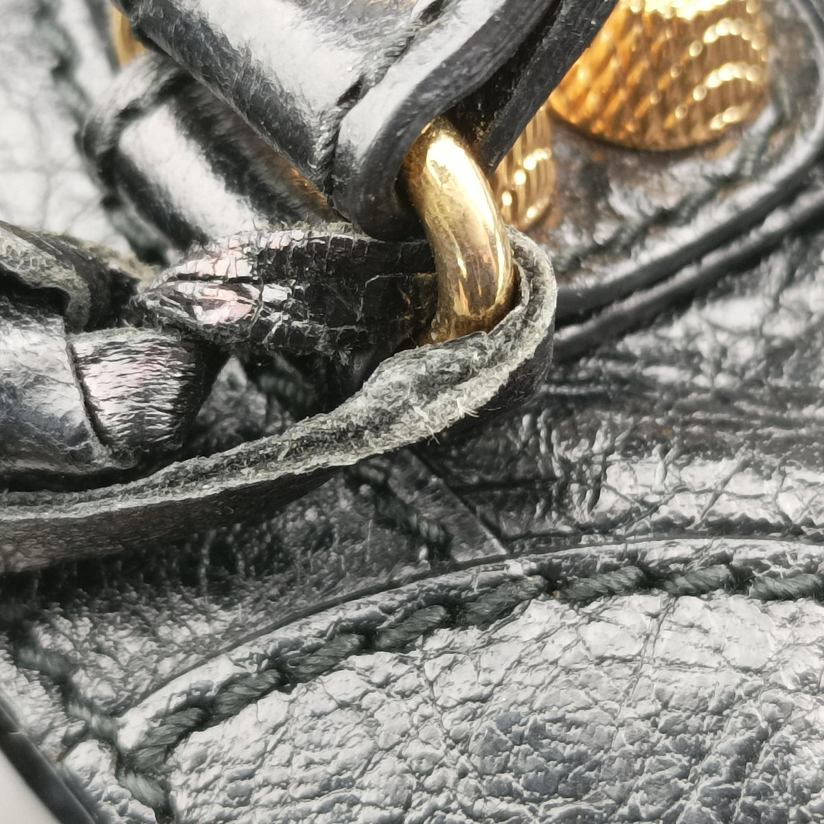 Secondhand Balenciaga Classic City Mini Black lambskin  shoulderbag | stylenewstar