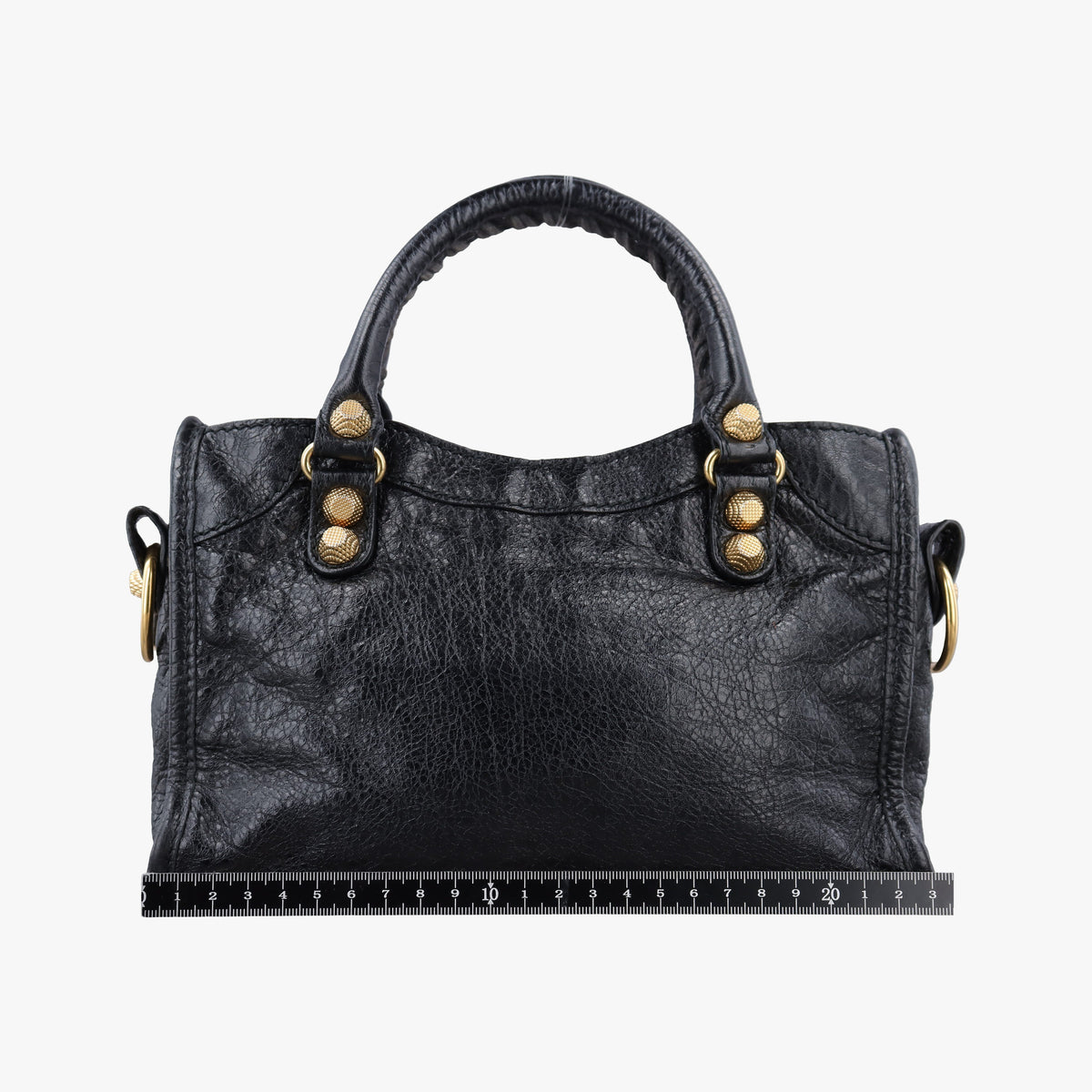 Secondhand Balenciaga Classic City Mini Black lambskin  shoulderbag | stylenewstar