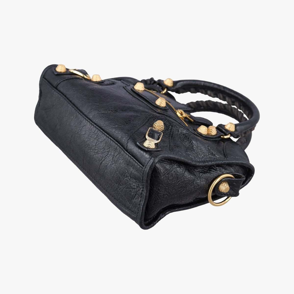 Secondhand Balenciaga Classic City Mini Black lambskin  shoulderbag | stylenewstar