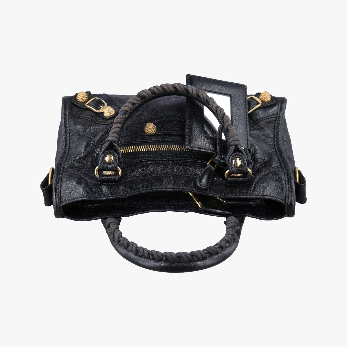 Secondhand Balenciaga Classic City Mini Black lambskin  shoulderbag | stylenewstar