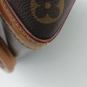 Pre-owned Louis Vuitton Marais MM brown×beige Monogram Canvas M41070 handbag | stylenewstar