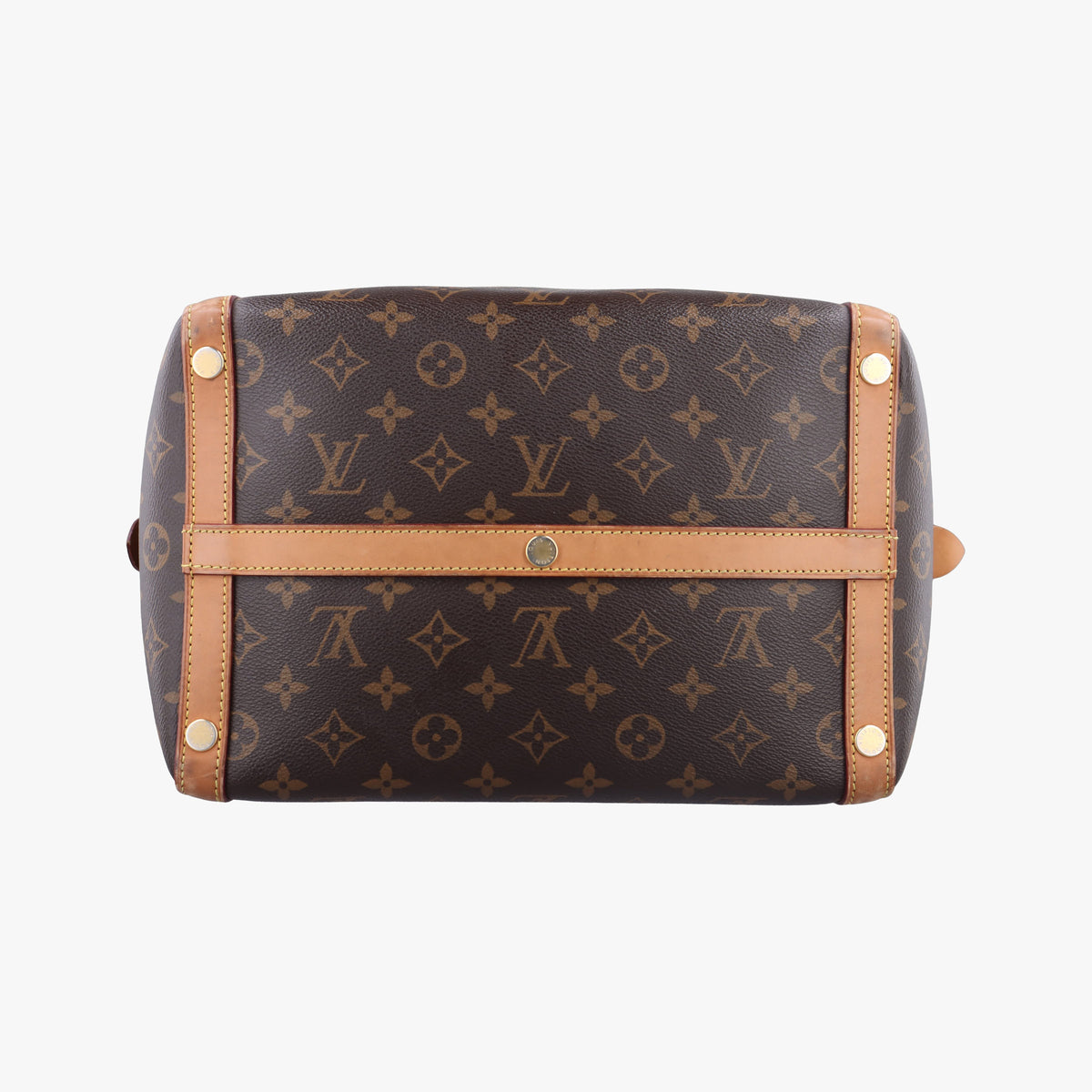 Pre-owned Louis Vuitton Marais MM brown×beige Monogram Canvas M41070 handbag | stylenewstar