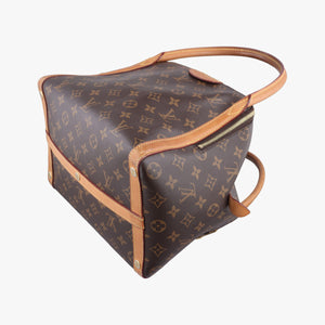 Pre-owned Louis Vuitton Marais MM brown×beige Monogram Canvas M41070 handbag | stylenewstar