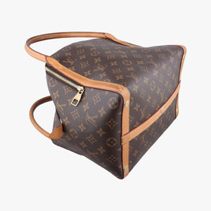Pre-owned Louis Vuitton Marais MM brown×beige Monogram Canvas M41070 handbag | stylenewstar