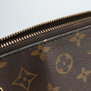 Pre-owned Louis Vuitton TURENNE MM Brown Monogram Canvas M48814 handbag | stylenewstar