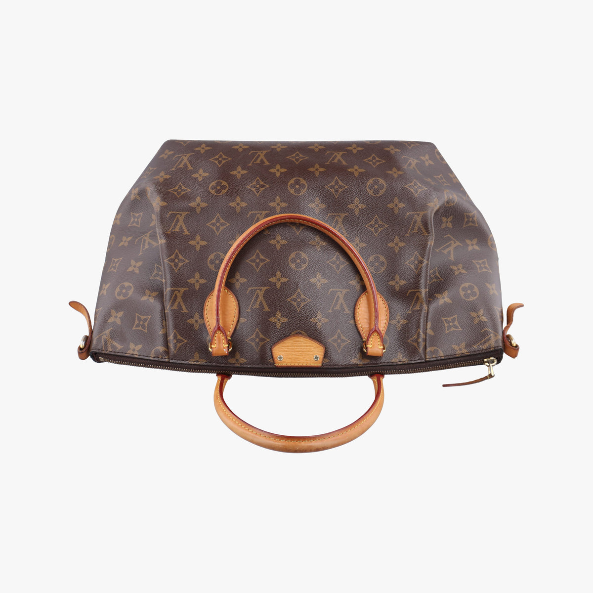 Pre-owned Louis Vuitton TURENNE MM Brown Monogram Canvas M48814 handbag | stylenewstar