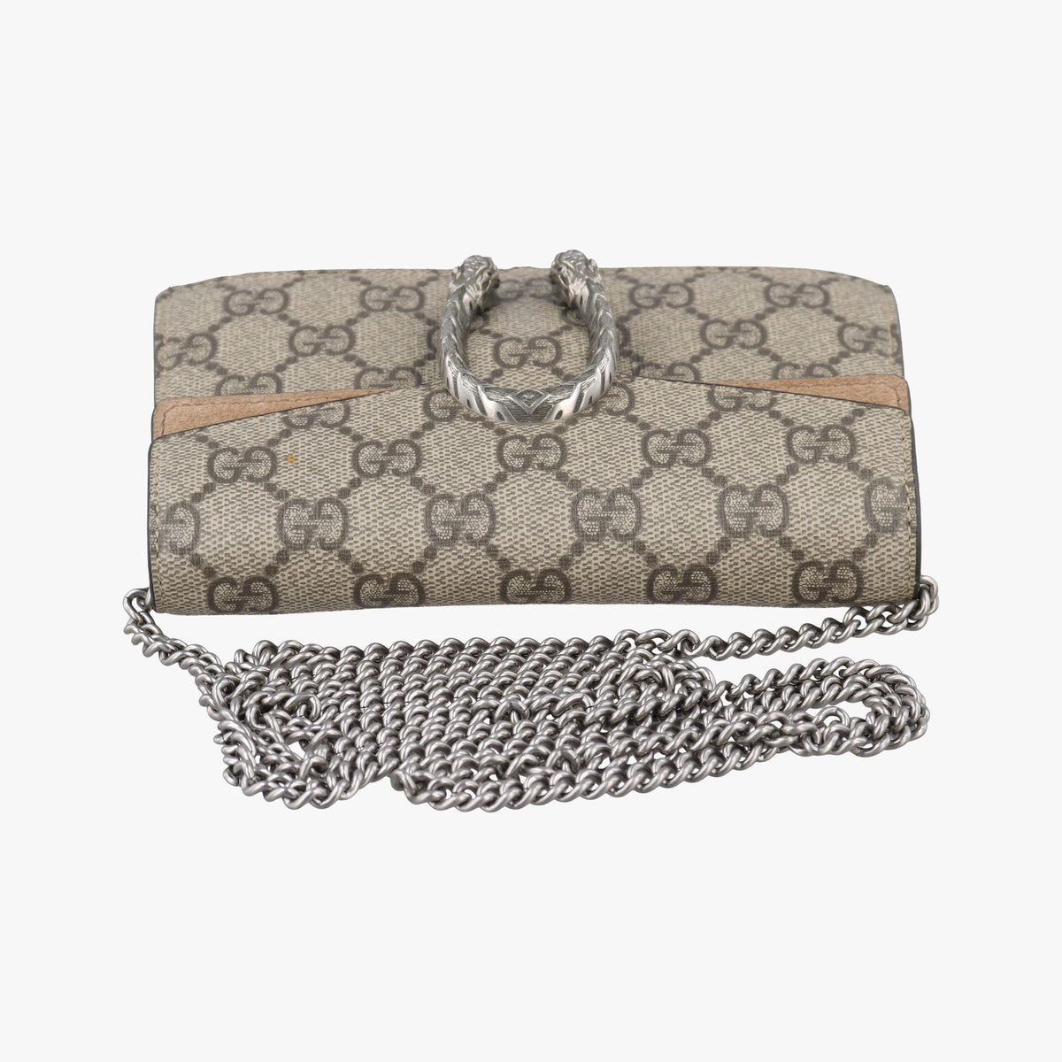 Secondhand Gucci Dionysus Brown×Beige PVC coated canvas×suede 476432 shoulderbag | stylenewstar