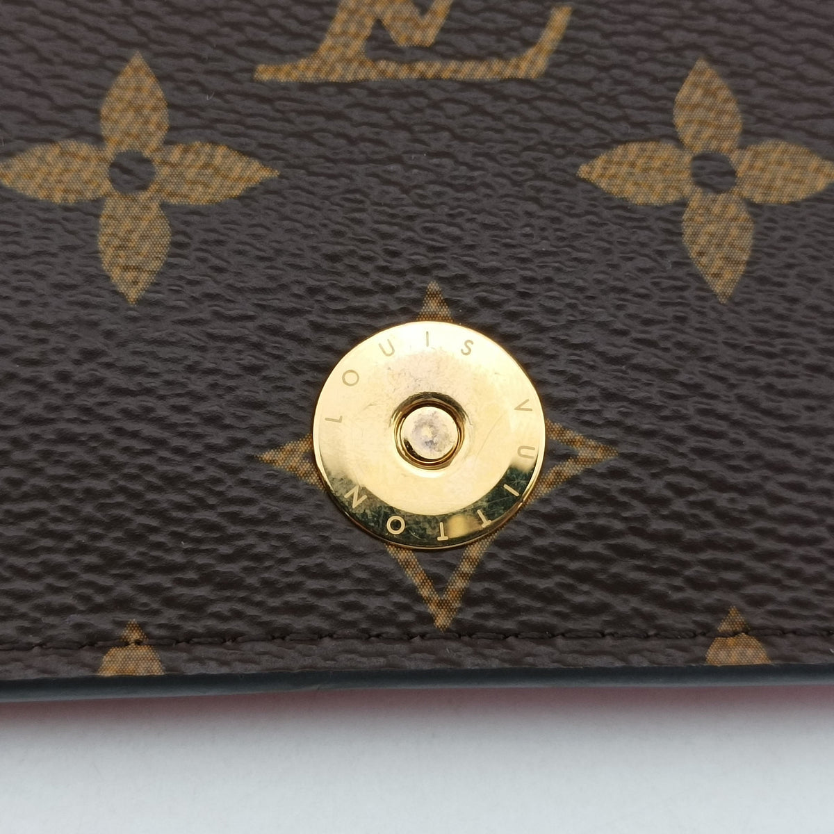 Pre-owned Louis Vuitton Pochette Weekend brown×Fuchsia Pink Monogram Canvas M62456 shoulderbag | stylenewstar