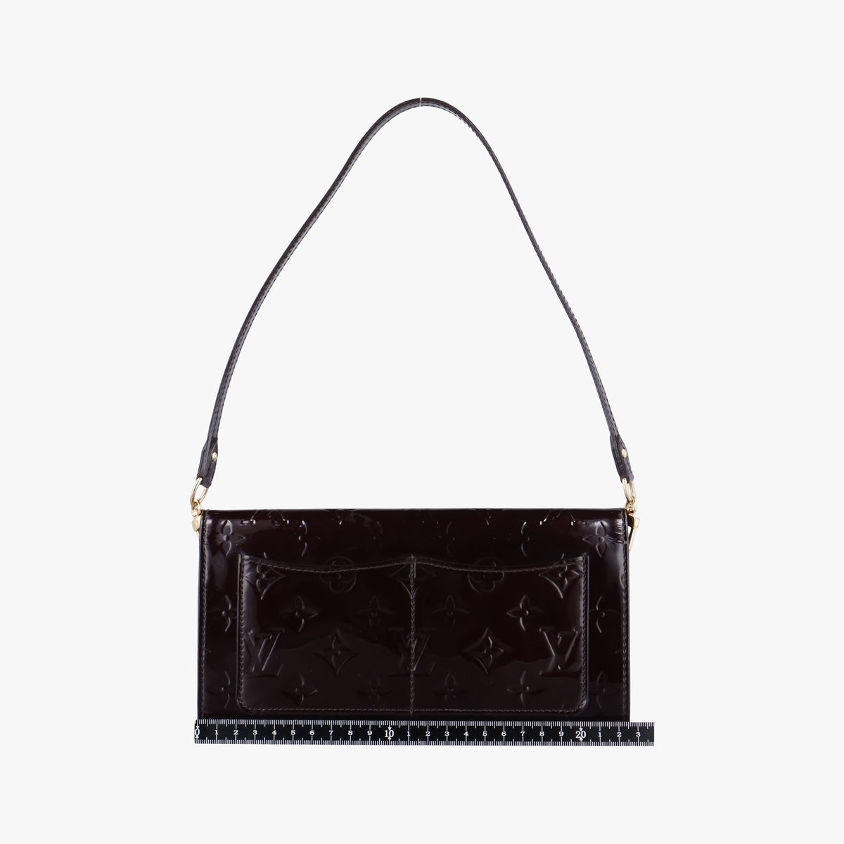 Pre-owned Louis Vuitton Clutch Ana Amarante Vernis M91549 shoulderbag | stylenewstar