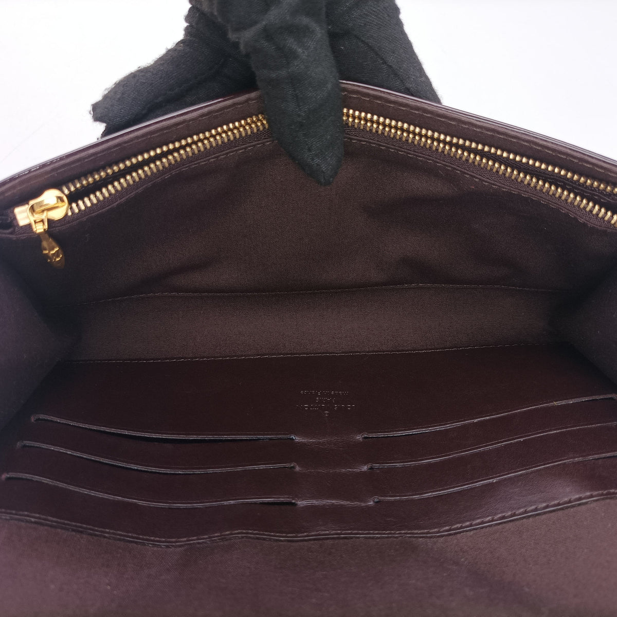 Pre-owned Louis Vuitton Clutch Ana Amarante Vernis M91549 shoulderbag | stylenewstar