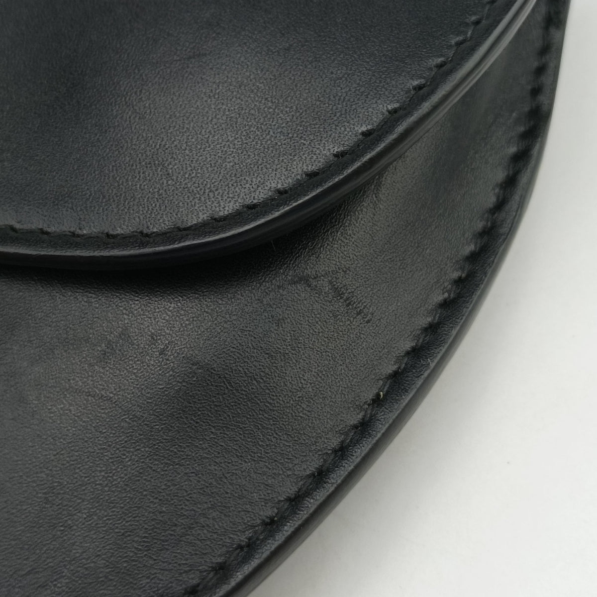 Vintage Christian Dior saddle Black leather  bum bag/waist bag | stylenewstar