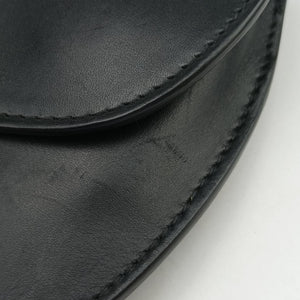 Vintage Christian Dior saddle Black leather  bum bag/waist bag | stylenewstar