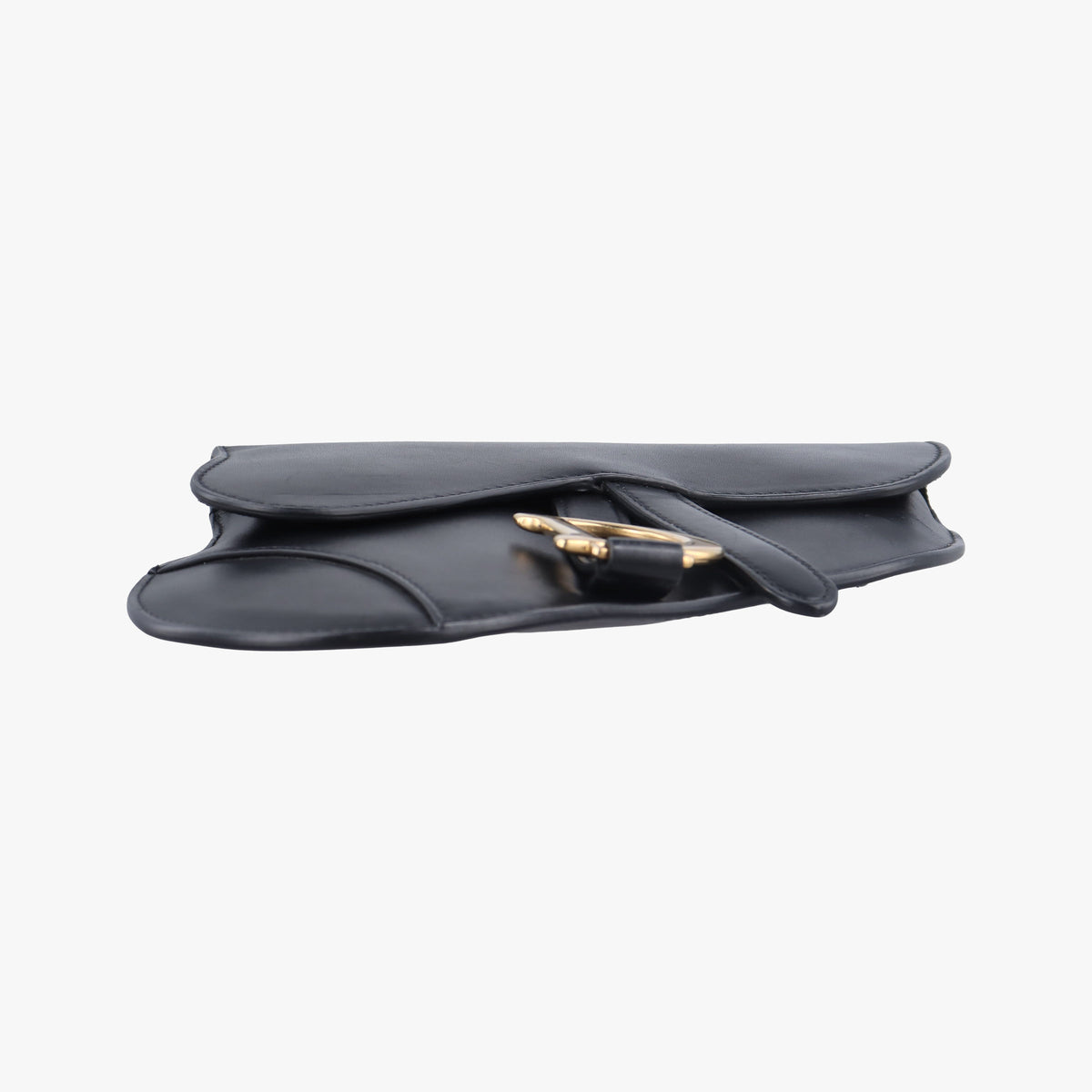 Vintage Christian Dior saddle Black leather  bum bag/waist bag | stylenewstar