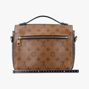 Pre-owned Louis Vuitton Pochette Metis MM Brown Monogram Reverse canvas M44876 shoulderbag | stylenewstar