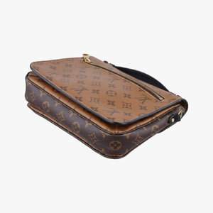 Pre-owned Louis Vuitton Pochette Metis MM Brown Monogram Reverse canvas M44876 shoulderbag | stylenewstar