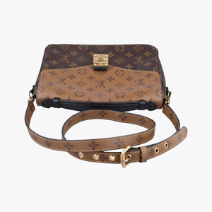 Pre-owned Louis Vuitton Pochette Metis MM Brown Monogram Reverse canvas M44876 shoulderbag | stylenewstar