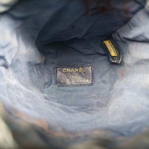 Vintage Chanel Matelasse Mini Bucket Blue Denim AP2603 shoulderbag | stylenewstar