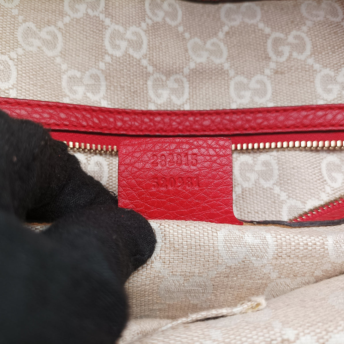 Vintage Gucci Bamboo Red Leather 282315 shoulderbag | stylenewstar