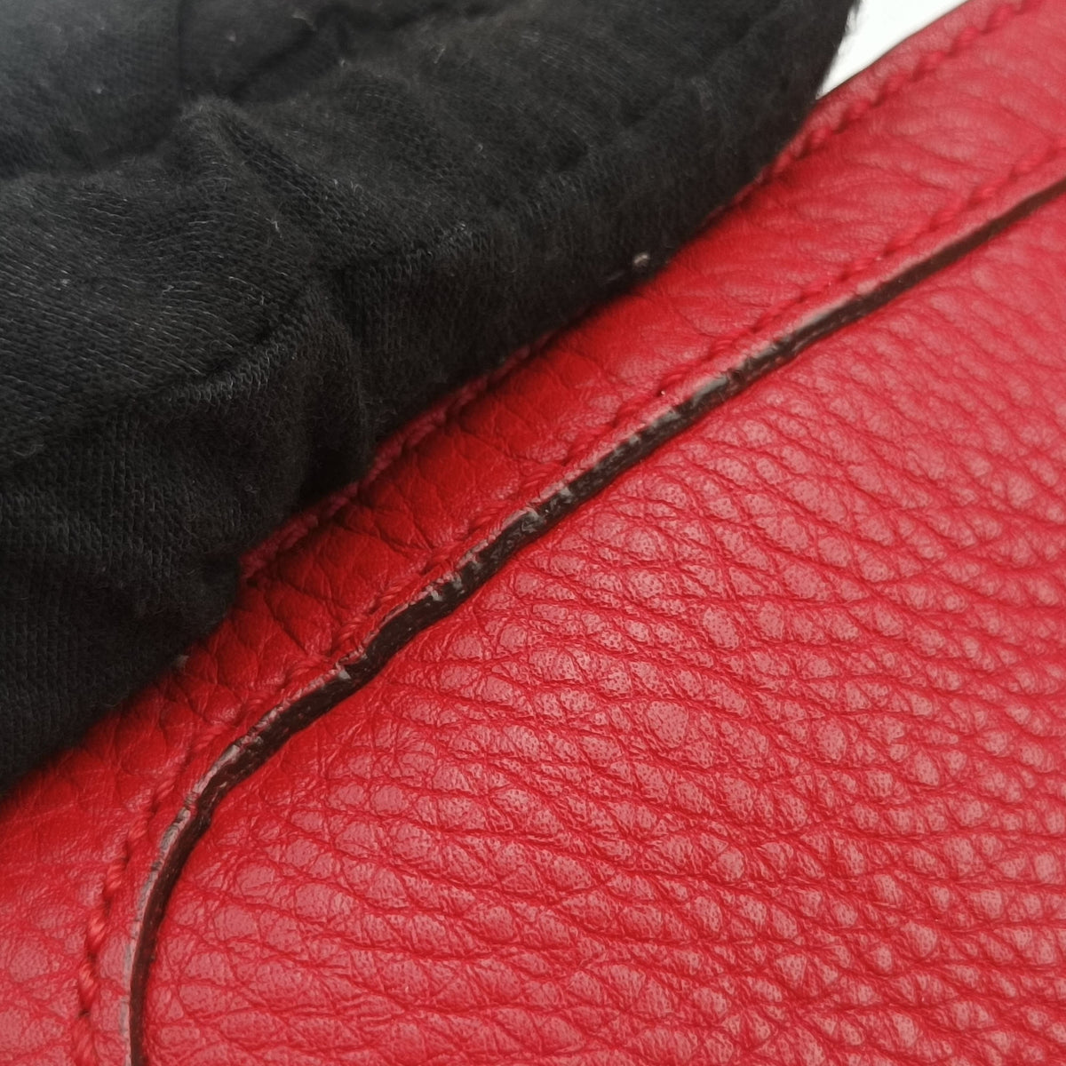 Vintage Gucci Bamboo Red Leather 282315 shoulderbag | stylenewstar