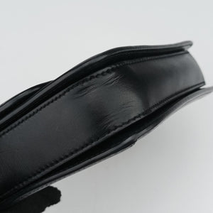 Pre-owned Yves Saint Laurent Solferino Black Leather 634306 shoulderbag | stylenewstar