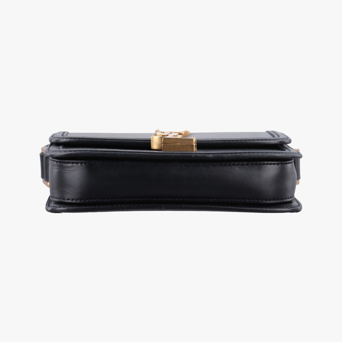 Pre-owned Yves Saint Laurent Solferino Black Leather 634306 shoulderbag | stylenewstar