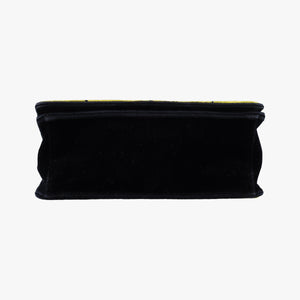 Pre-owned Prada Cahier Multicolour velour 1BD075 shoulderbag | stylenewstar