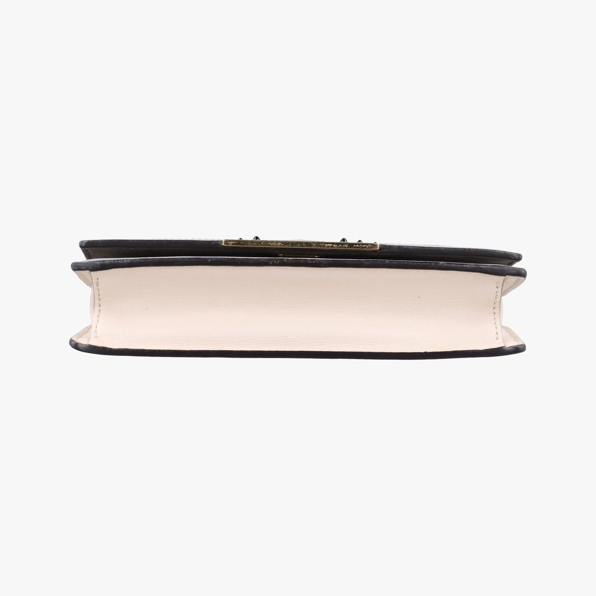 Pre-owned Fendi Monster Eyes Tube PinkｘGray Leather 8M0346 shoulderbag | stylenewstar