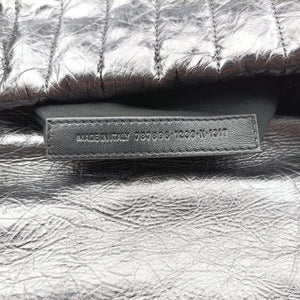 Pre-owned Balenciaga Monaco Small STEEL GREY Calf 787896 shoulderbag | stylenewstar