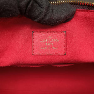 Pre-owned Louis Vuitton RETIRO PM brown×CERISE Monogram Canvas×calf leather M40546 shoulderbag | stylenewstar