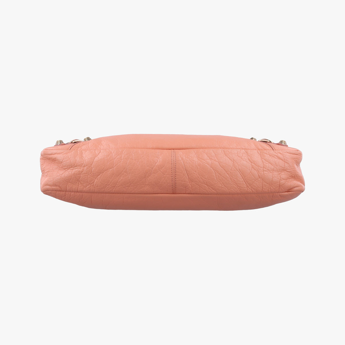 Pre-owned Balenciaga The First Orange Pink lambskin  shoulderbag | stylenewstar