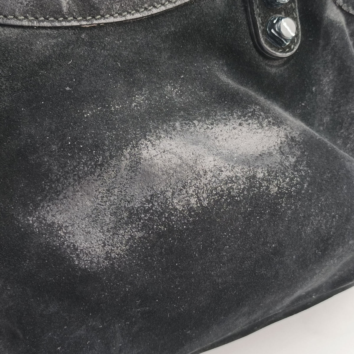Vintage Balenciaga Classic City Mini Black Suede  shoulderbag | stylenewstar