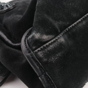 Vintage Balenciaga Classic City Mini Black Suede  shoulderbag | stylenewstar
