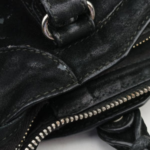 Vintage Balenciaga Classic City Mini Black Suede  shoulderbag | stylenewstar