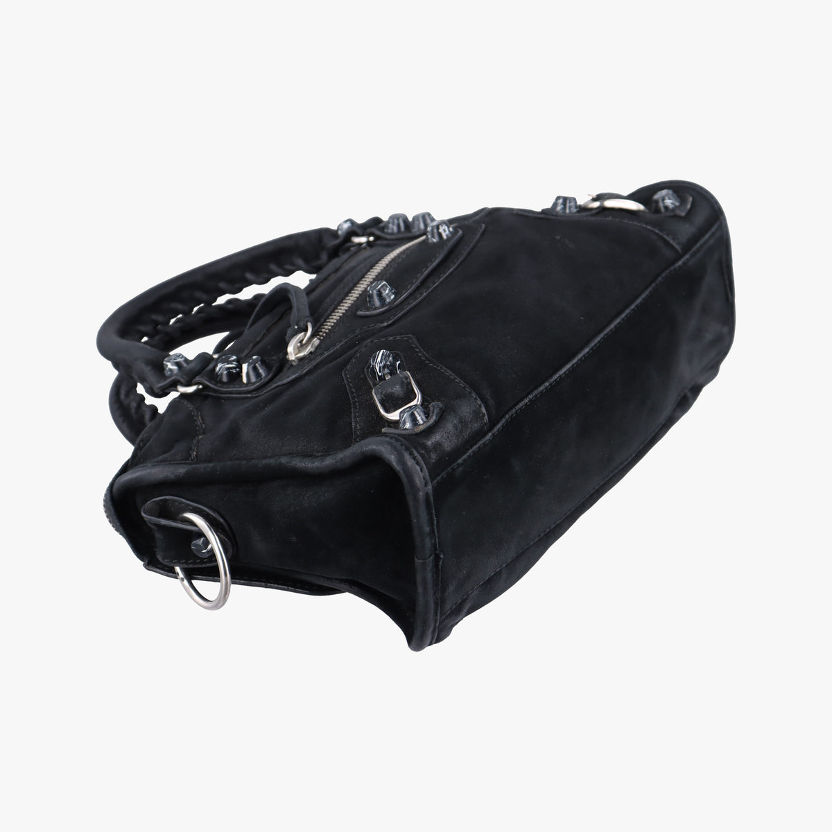 Vintage Balenciaga Classic City Mini Black Suede  shoulderbag | stylenewstar