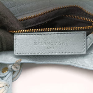 Vintage Balenciaga Classic City Blue Lambskin  shoulderbag | stylenewstar