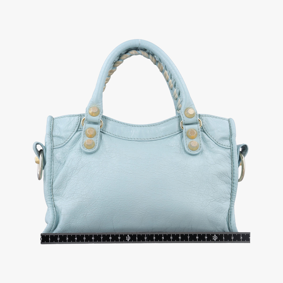 Vintage Balenciaga Classic City Blue Lambskin  shoulderbag | stylenewstar