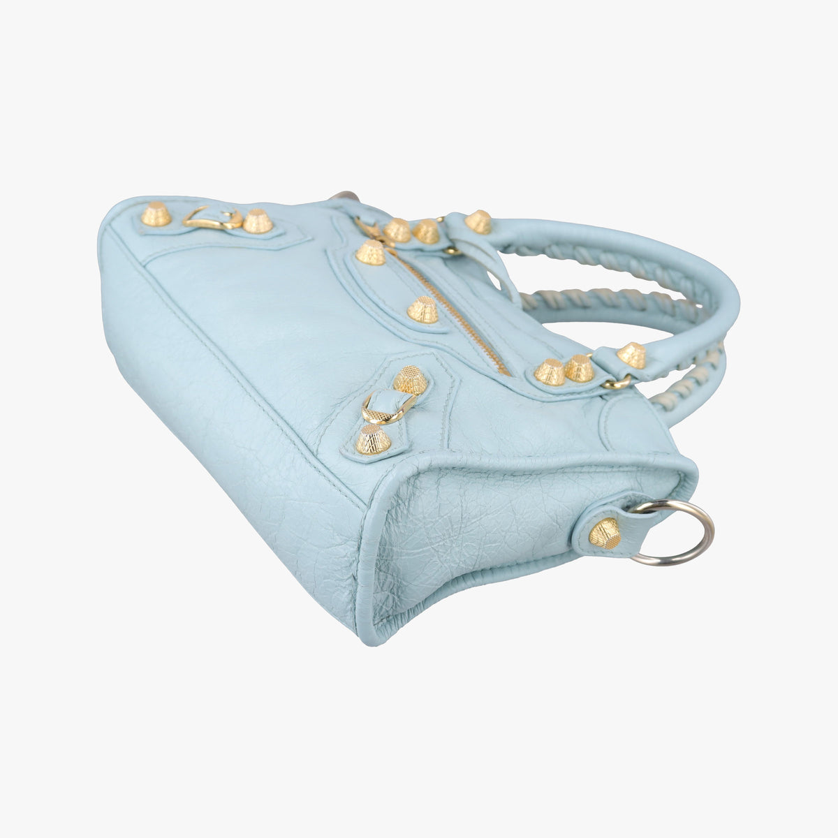 Vintage Balenciaga Classic City Blue Lambskin  shoulderbag | stylenewstar