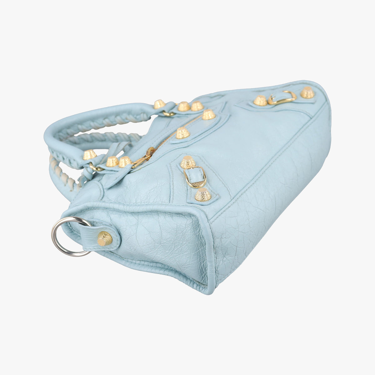 Vintage Balenciaga Classic City Blue Lambskin  shoulderbag | stylenewstar