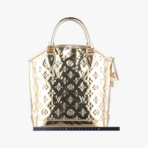 Pre-owned Louis Vuitton Lockit dore Monogram Miroir M95450 handbag | stylenewstar