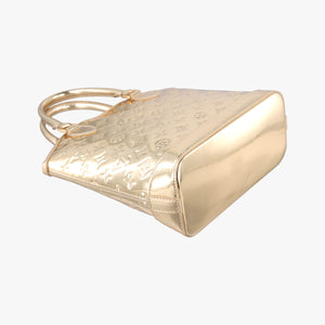 Pre-owned Louis Vuitton Lockit dore Monogram Miroir M95450 handbag | stylenewstar