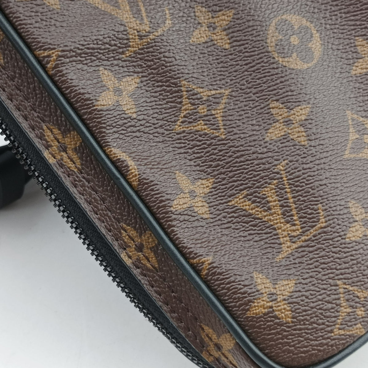 Pre-owned Louis Vuitton Solar Ray Utility Side Brown Monogram Canvas M44477 bum bag/waist bag | stylenewstar