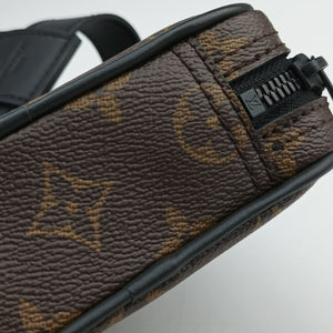 Pre-owned Louis Vuitton Solar Ray Utility Side Brown Monogram Canvas M44477 bum bag/waist bag | stylenewstar