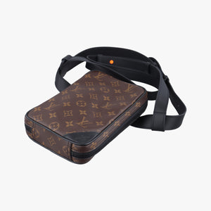 Pre-owned Louis Vuitton Solar Ray Utility Side Brown Monogram Canvas M44477 bum bag/waist bag | stylenewstar
