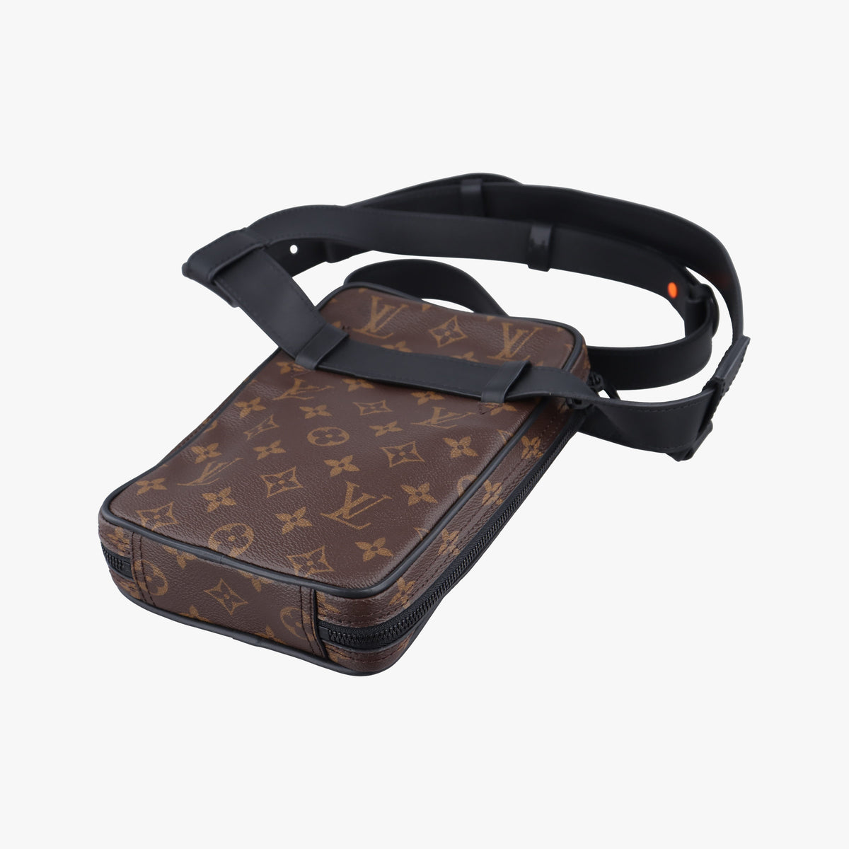 Pre-owned Louis Vuitton Solar Ray Utility Side Brown Monogram Canvas M44477 bum bag/waist bag | stylenewstar