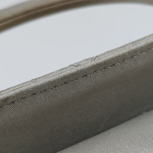 Vintage Christian Dior Lady Dior Silver Leather  handbag | stylenewstar