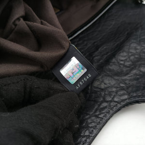 Pre-owned Fendi B bis Black Leather 8BR551 shoulderbag | stylenewstar