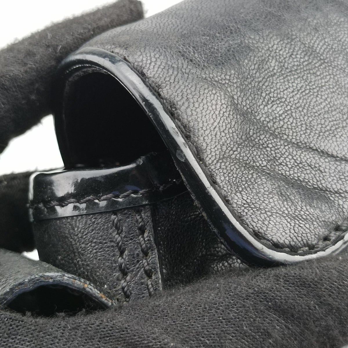 Pre-owned Fendi B bis Black Leather 8BR551 shoulderbag | stylenewstar