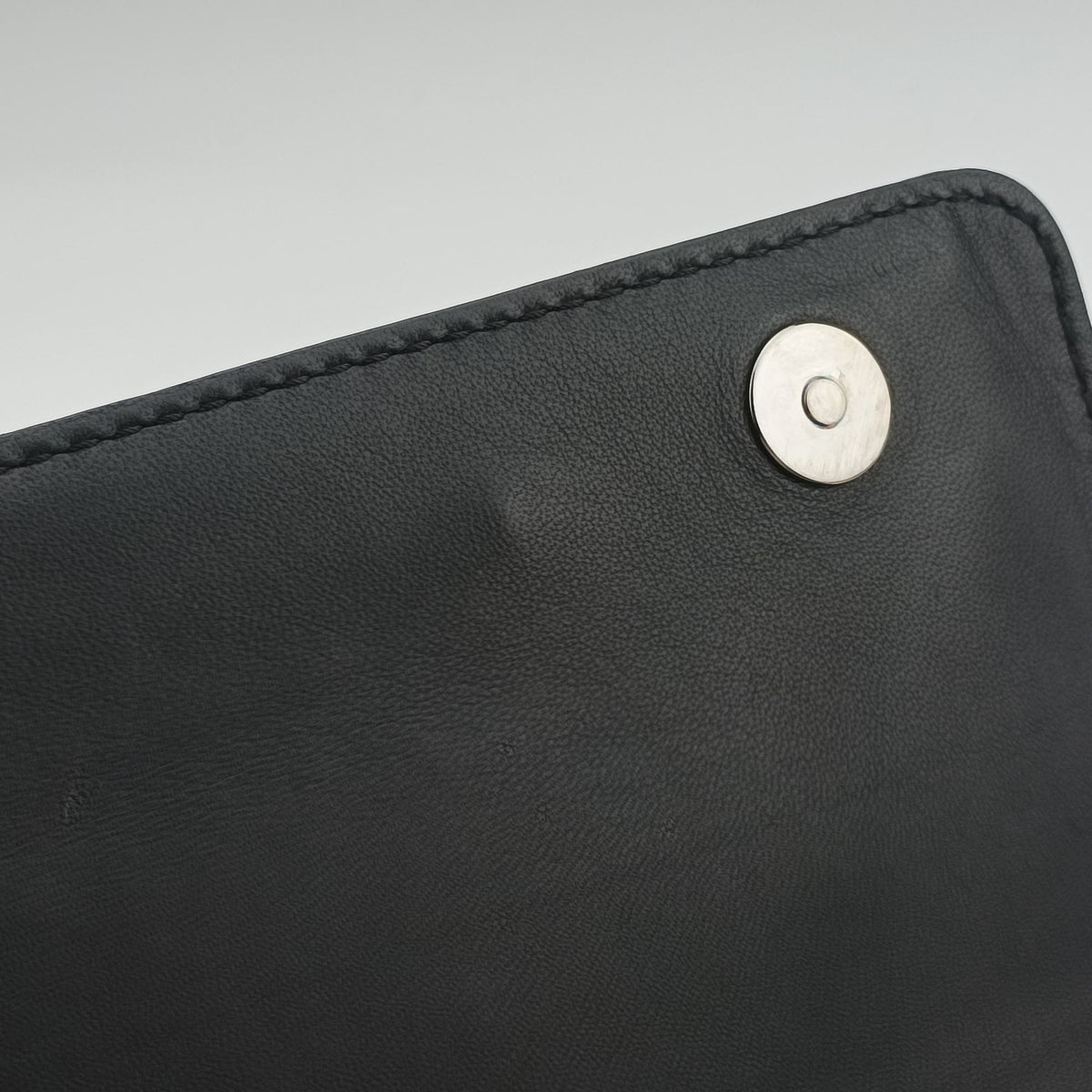 Vintage Valentino Rockstud Va Va Voom Black Leather  shoulderbag | stylenewstar